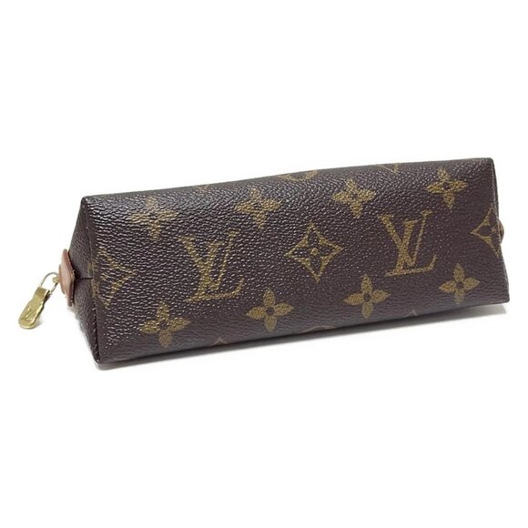 Auth LOUIS VUITTON Pochette Cosmetic PM M47515 Monogram - SR2157 Pouch - Picture 4 of 6